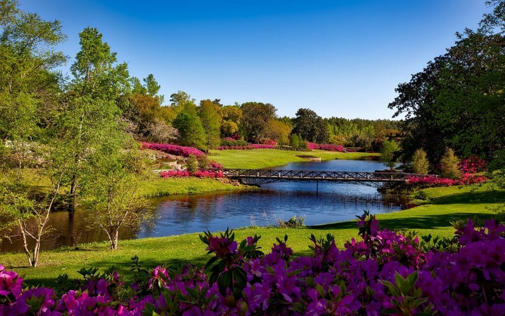 bellingrath gardens, alabama, landscape