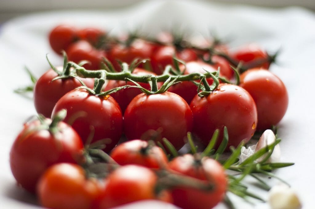 tomatoes, vegetables, food